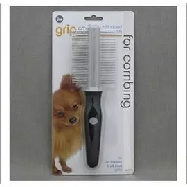 Расческа JW Pet Grip Soft Dog Double Sided Comb двусторонняя для собак