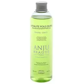 Шампунь Anju Beaute Vitalite Poils Durs Shampooing для жесткой шерсти экстракт панамской коры и лайм для животных (250 мл)