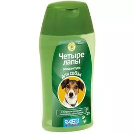 Шампунь АВЗ ЧЕТЫРЕ ЛАПЫ для ежедневного мытья лап у собак (180 мл, )