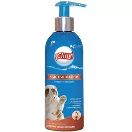 Шампунь-бальзам Cliny для кошек и собак чистые лапки (200 мл, )