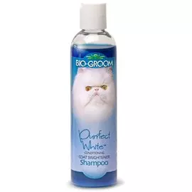 Шампунь Bio-Groom Purrfect White Shampoo кондиционирующий для кошек белого и светлых окрасов (237 мл, Белый)