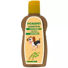 Шампунь Homepet Сила и Мощь дегтярный с кондиционером для собак (220 мл)