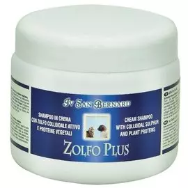 Шампунь Iv San Bernard Mineral Zolfo Plus Крем с коллоидной серой и растительными белками для животных (250 мл, )