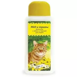 Шампунь Пчелодар с мёдом и чередой для кошек (250 мл, )