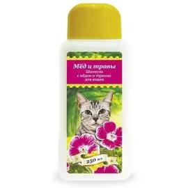 Шампунь Пчелодар с мёдом и геранью для кошек (250 мл, )