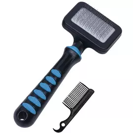 Щетка-пуходерка+расческа Nobby для кошек и собак (Малая,)