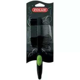 Щетка Zolux двусторонняя для собак и кошек (S 6 x 5 x 20 см, )