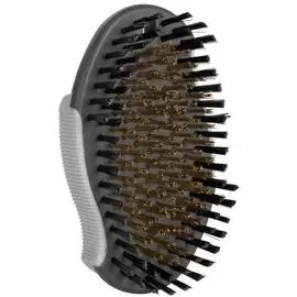 Щётка Trixie овальная для животных (12 x 6,5 см, с латунной щетиной)