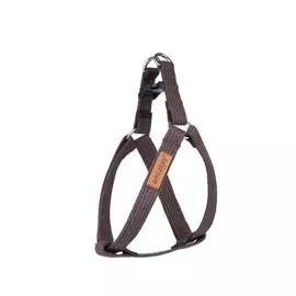 Шлейка Amiplay Cotton регулируемая коричневая для собак (S: 20-35(c ,d) см x 1,5 см, Коричневый)