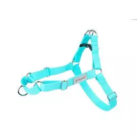 Шлейка Amiplay Samba Easy Go регулируемая бирюзовая для собак (S: 30-40 (c , d) см x 1,5 см, Бирюзовый)
