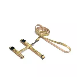 Шлейка Beeztees для кошек нейлоновая 120см*10мм (Красный)