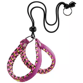 Шлейка Ferplast Agila Fantasy 2-3 с эластичным шнуром для собак (Agila Fantasy 2, Розовый)