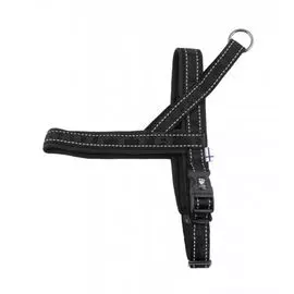 Шлейка Hurtta Casual Harness черная для собак (90 см, Черный)