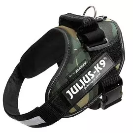 Шлейка Julius-K9 Powerharness камуфляж для собак средних пород (58-76 см ,Камуфляж)