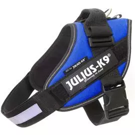 Шлейка Julius-K9 Powerharness синий для собак крупных пород (63-85 см ,Синий)