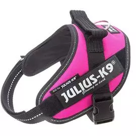 Шлейка Julius-K9 Powerharness темно-розовый для собак мелких пород (40-53 см ,Розовый)