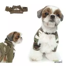 Шлейка Puppy Angel Милитари PA-DL032 (L, Хакки)