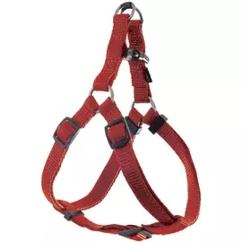 Шлейка Triol нейлоновая для собак (2,5см, Обхват 65-99см, Красный)