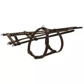 Шлейка Yami-Yami кожаная для собак (70 см х 2 см)