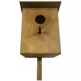 Скворечник Дарэлл уличный, классика, фанера (22,5 х 20 х 39 см, Коричневый)