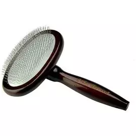 Сликер Iv San Bernard Slicker Brush Round профессиональный овальный средний (21,5 х 1 х 2 см)