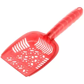 Совок Homecat Atlantis рубиновый перламутр для кошачьего туалета (25 х 10,8 х 3,5 см)