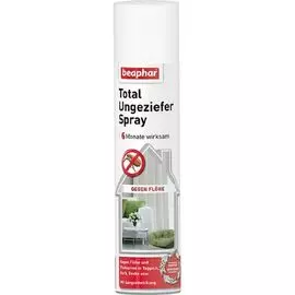 Спрей Beaphar Total для уничтожения насекомых в местах пребывания животных (400 мл)
