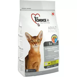 Сухой корм 1st Choice Adult Hypoallergenic гипоаллергенный для кошек (2,72 кг, )