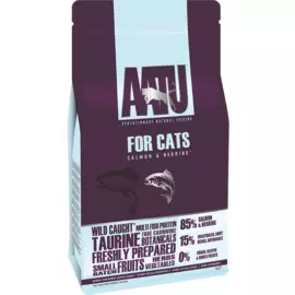 Сухой корм AATU Cat Salmon &amp; Herring 85/15 лосось и сельдь для кошек (1 кг, Лосось и Сельдь)