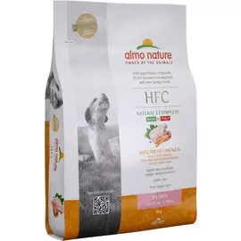 Сухой корм Almo Nature HFC со свежей курицей для щенков средних и крупных пород (8 кг, Курица)