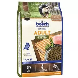 Сухой корм Bosch Adult Poultry&amp;Millet с птицей и просо для взрослых собак (3 кг, Птица и просо)