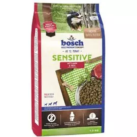 Сухой корм Bosch Sensitive Lamb&amp;Rice для собак с чувствительным пищеварением (1 кг, )