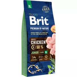 Сухой корм Brit Premium by Nature Junior XL для молодых собак гигантских пород (15 кг, )