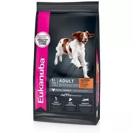 Сухой корм Eukanuba Adult Medium Breed 1+ years для собак средних пород (15 кг, )