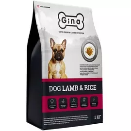 Сухой корм Gina Dog Lamb&amp;Rice с Ягненком и рисом для собак (18 кг, Ягненок и рис)