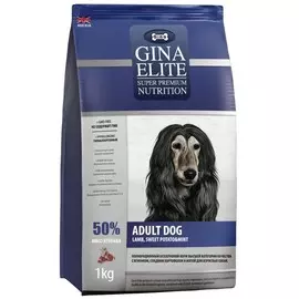 Сухой корм Gina Elite Grain Free Dog беззерновой с Ягненком и мятой для собак (15 кг, Ягненок и мята)
