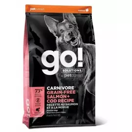 Сухой корм GO! Natural Holistic Carnivore беззерновой для собак всех возрастов с лососем и треской (1,59 кг, Лосось и Треска)