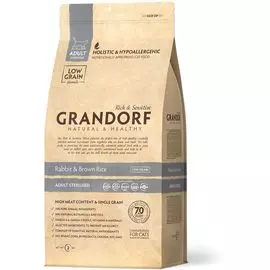 Сухой корм Grandorf Adult Sterilized Rabbit&amp;Rice с кроликом и рисом для стерилизованных кошек (400 г, )