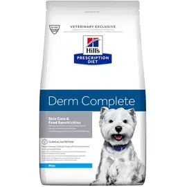 Сухой корм Hill's Prescription Diet Derm Complete Mini для поддержания здоровья кожи при аллергии у взрослых собак мелких пород (1,5 кг)