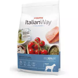 Сухой корм Italian Way Maxi Hypo Salmon &amp; Herrings безглютеновый с лососем и сельдью для собак с чувствительной кожей крупных пород (12 кг, Лосось и сельдь)