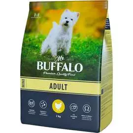Сухой корм Mr.Buffalo Adult Mini с курицей для собак мелких пород (2 кг)