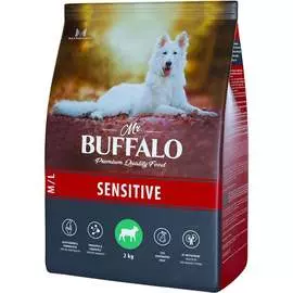 Сухой корм Mr.Buffalo M/L Sensitive с ягненком для собак средних и крупных пород (2 кг)