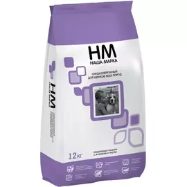 Сухой корм Наша Марка гипоаллергенный с ягненком и рисом для щенков всех пород (3 кг, Ягненок и рис)