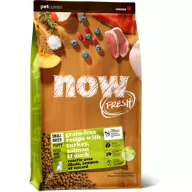 Сухой корм Now Fresh Puppy беззерновой с индейкой, уткой и овощами для щенков мелких пород (9,98 кг)
