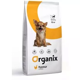 Сухой корм Organix Adult Dog Small Breed Chicken с курицей для собак малых пород (12 кг, Курица)