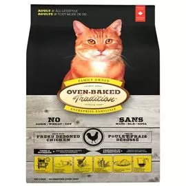Сухой корм Oven Baked Tradition Adult Cat Chicken со свежей курицей для кошек (1,13 кг, Курица)