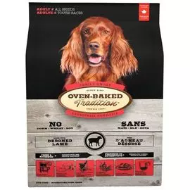 Сухой корм Oven Baked Tradition Adult Dog All Breeds со свежим мясом ягненка для собак всех пород (5,67 кг, Ягненок)
