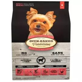 Сухой корм Oven Baked Tradition Adult Dog Small Breeds со свежим мясом ягненка для собак мелких пород (2,27 кг, Ягненок)