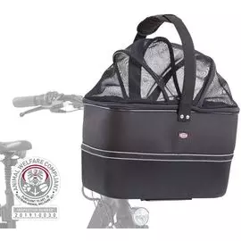 Сумка-переноска Trixie черная для велоперевозок (41 х 47 х 29 см, Черный)