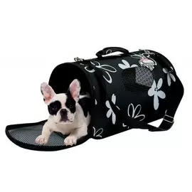 Сумка-переноска Zolux Flower Bag для кошек и собак (L, Черный)